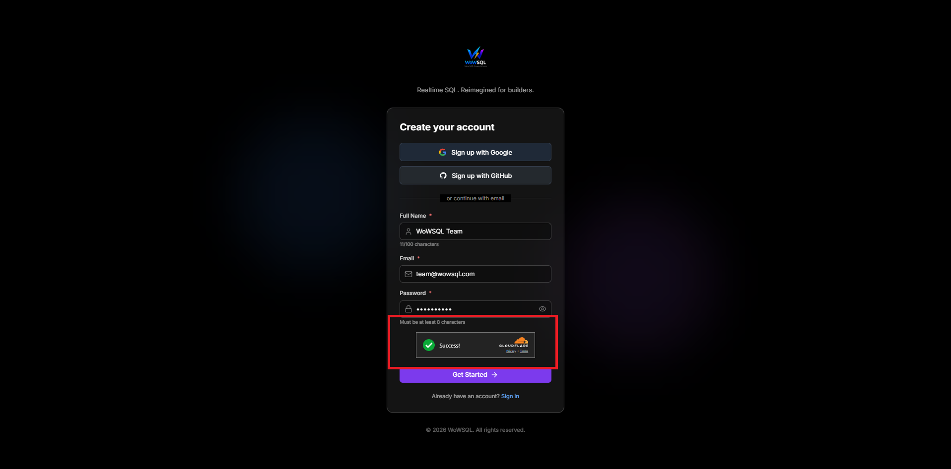 Security Verification